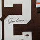 Custom Framed In Suede Cleveland Browns Jim Brown Autographed Signed Jersey Gtsm