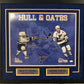 Brett Hull & Adam Oates Framed Signed Insc St. Louis Blues 16X20 Photo Jsa Coa