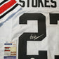 Georgia Bulldogs Eric Stokes Autographed Signed Jersey Jsa  Coa