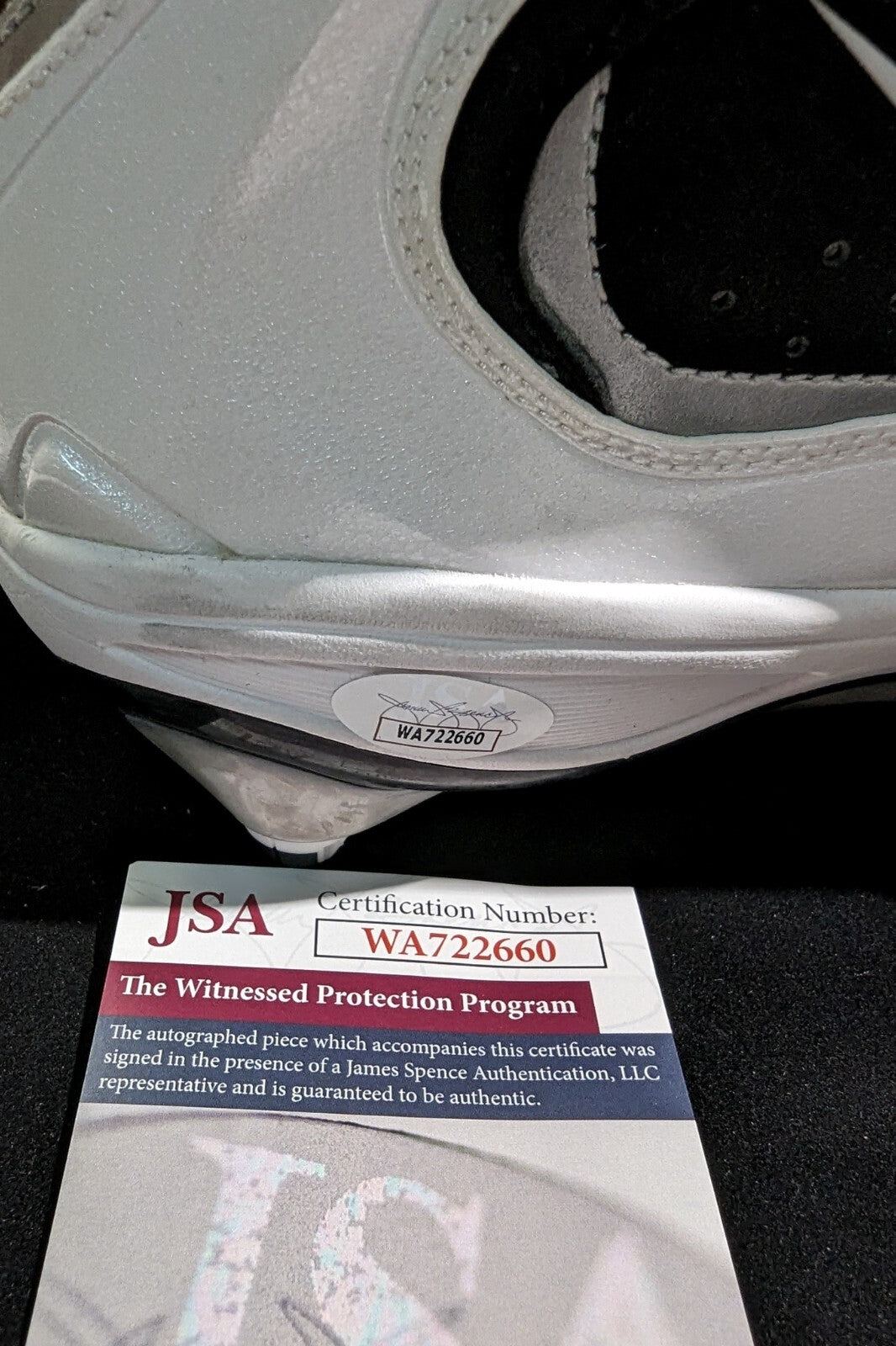 Philadelphia Eagles Jordan Davis Autographed Signed Cleat Jsa Coa