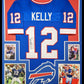 MVP Authentics Framed Buffalo Bills Jim Kelly Autographed Signed Jersey Jsa Coa 449.10 sports jersey framing , jersey framing