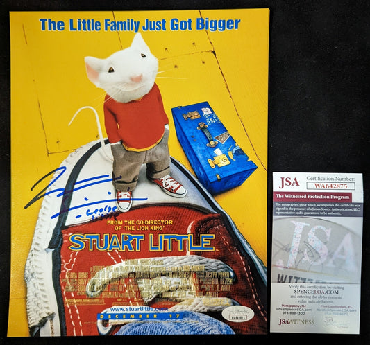Jonathan Lipnicki Signed 8X10 Stuart Little Photo Jsa Coa