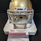 Notre Dame Fighting Irish Rudy Ruettiger Autographed Signed Mini Helmet Jsa Coa