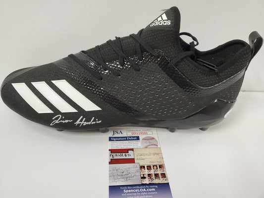 Javian Hawkins Autographed Signed Adidas Cleat Jsa Coa