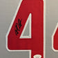 Framed Philadelphia Roy Oswalt Autographed Signed Jersey Jsa Coa