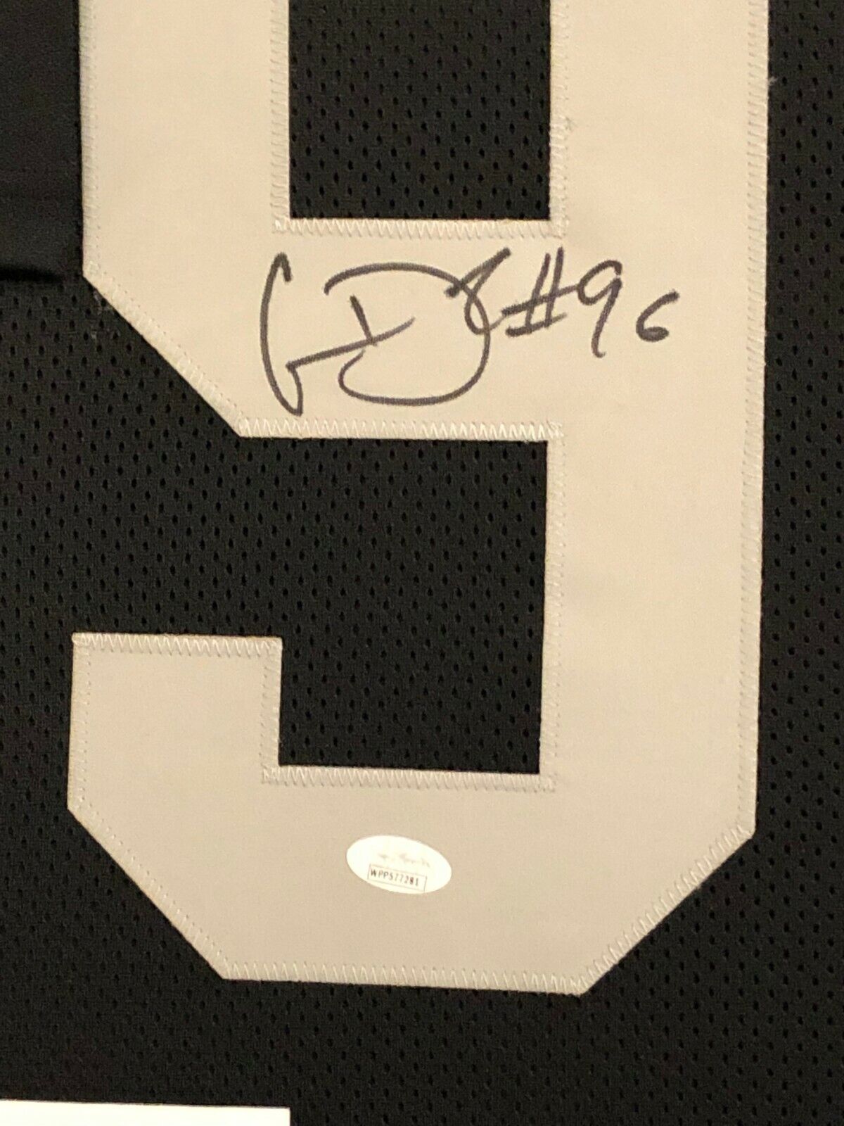 MVP Authentics Framed Oakland Raiders Clelin Ferrell Autographed Signed Jersey Jsa Coa 269.10 sports jersey framing , jersey framing