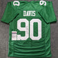 Philadelphia Eagles Jordan Davis Autographed Signed Jersey Jsa Coa