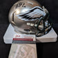 Philadelphia Eagles Fletcher Cox Autographed Signed Flash Mini Helmet Jsa Coa