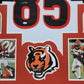 Framed Cincinnati Bengals Tee Higgins Autographed Jersey Jsa Coa