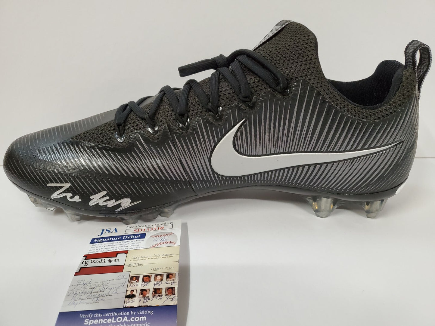Carolina Panthers Tre'von Moehrig Autographed Signed Cleat Jsa Coa