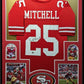 Framed San Francisco 49Ers Elijah Mitchell Autographed Jersey Beckett Holo