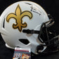 New Orleans Saints Marques Colston Signed Inscribed F/S Lunar Rep Helmet Jsa Coa