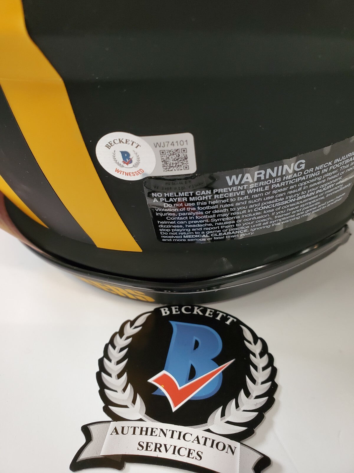 Green Bay Packers Jordy Nelson Signed Full Size Eclipse Auth Helmet Beckett Coa