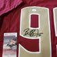 Florida State Seminoles Brian Burns Autographed Signed Jersey Jsa Coa