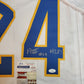 Pitt Panthers Phil Campbell Iii Signed Inscribed "H2p!" Jersey Jsa Coa