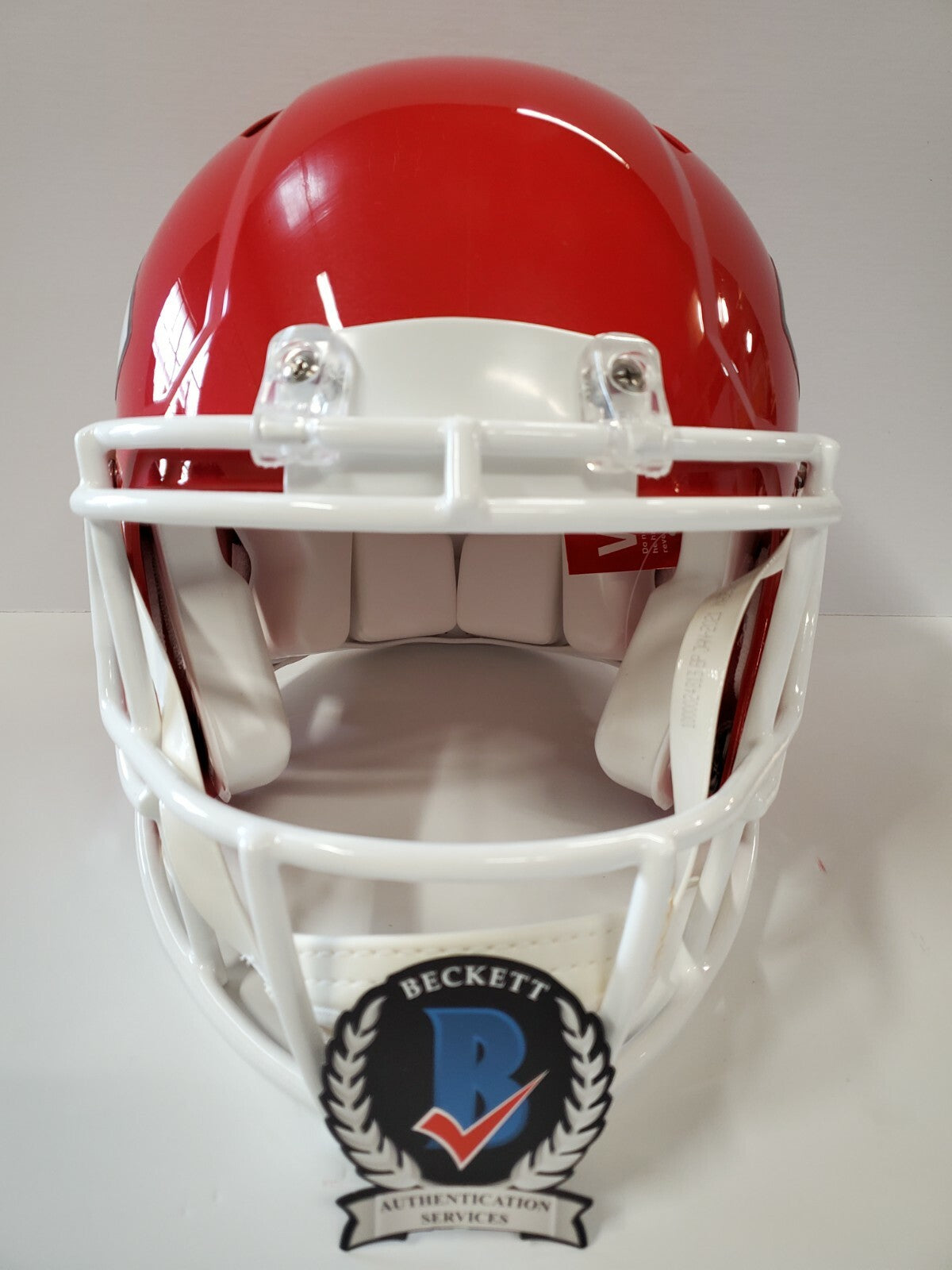 Clyde Edwards-Helaire Signed K.C. Chiefs Speed Authentic Full Sz Helmet Bas Coa