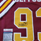 Arizona State Sun Devils Jim Jeffcoat Autographed Signed Jersey Jsa Coa
