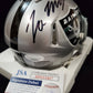 Las Vegas Raiders Tre'von Moehrig Autographed Signed Speed Mini Helmet Jsa Coa