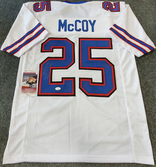 Buffalo Bills Lesean Mccoy Autographed Signed Jersey Jsa  Coa