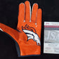Denver Broncos Damarri Mathis Autographed Signed Glove Jsa Coa