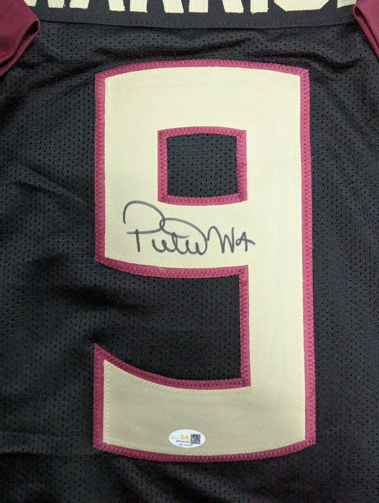 Florida State Seminoles Peter Warrick Autographed Signed Jersey Jsa Coa