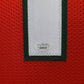Framed Miami Hurricanes Cam Ward Autographed Signed Jersey Jsa Coa