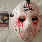 Ari Lehman Signed Inscribed Jason Voorhees Friday The 13Th Mask Jsa Coa