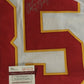 Kansas City Chiefs Christian Okoye Autographed Signed Jersey Jsa  Coa