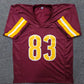 Washington Commanders Jaylin Lane Signed Autographed Football Jersey Bas Holo