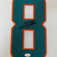 Framed Miami Dolphins Jevon Holland Autographed Signed Jersey Jsa Coa