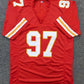 Kansas City Chiefs Felix Anudike-Uzomah Autographed Signed Jersey Beckett Holo