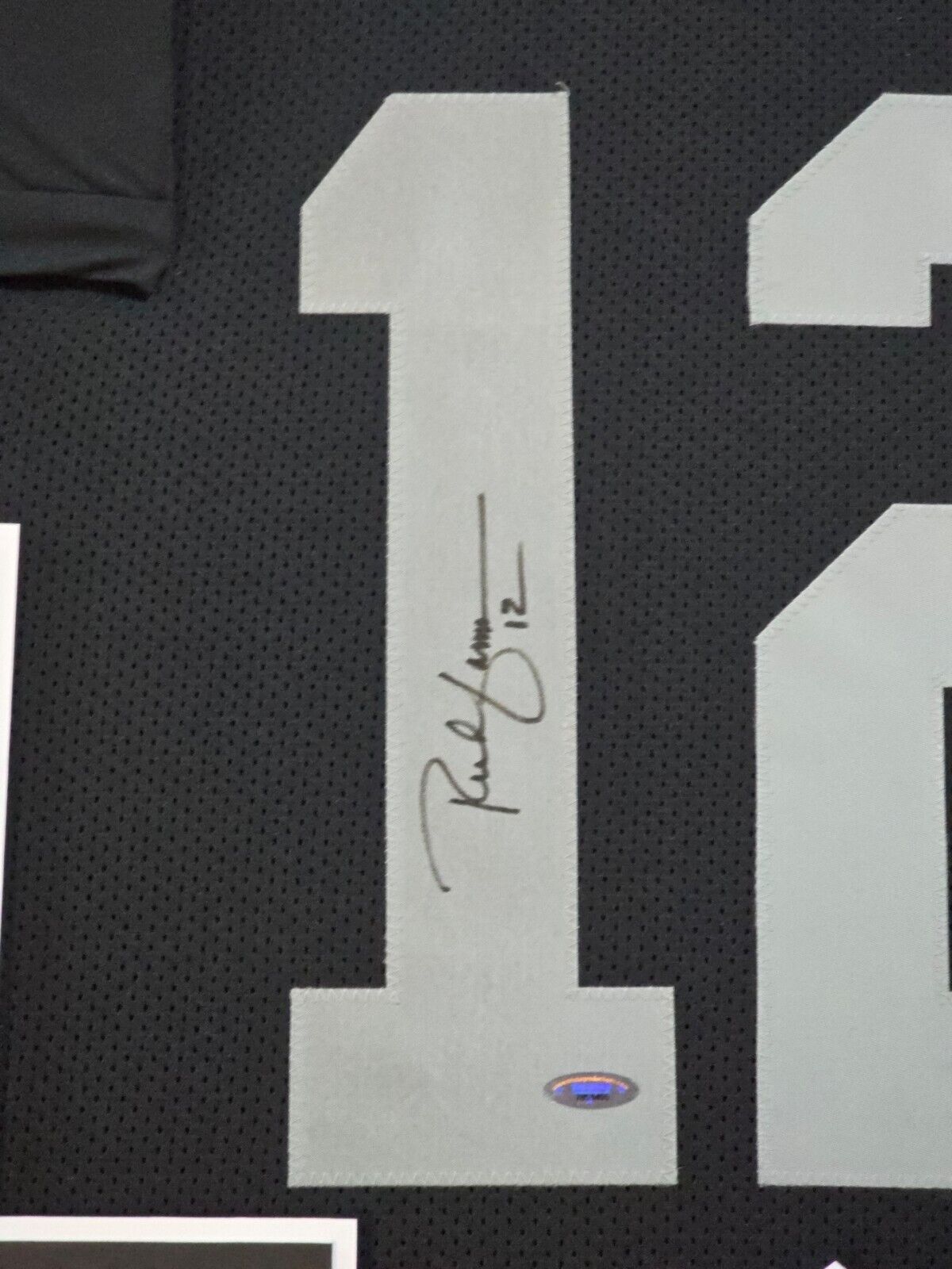 Framed Oakland Raiders Rich Gannon Autographed Signed Jersey Tristar Hologram