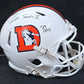 Denver Broncos Pat Surtain Ii Signed Insc Authentic Full Size Helmet Beckett