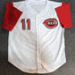 Cincinnati Reds Barry Larkin Autographed Signed Custom Jersey Beckett Holo
