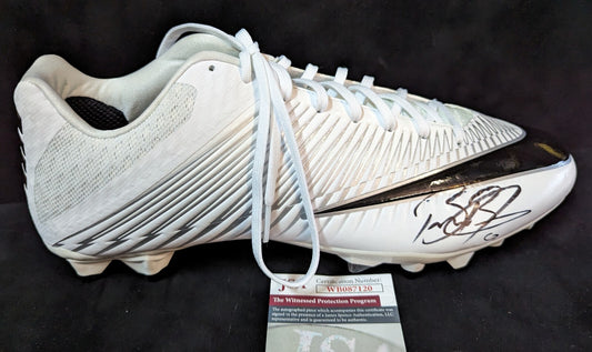 New York Giants Brian Burns Signed Cleat Jsa Coa