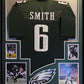 Framed Philadelphia Eagles Devonta Smith Autographed Signed Jersey Jsa Coa