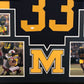 MVP Authentics Framed Taco Charlton Autographed Signed Michigan Wolverines Jersey Jsa Coa 450 sports jersey framing , jersey framing