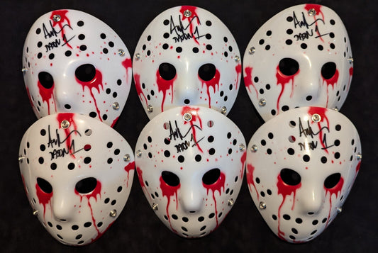 Ari Lehman Signed Inscribed Jason Voorhees Friday The 13Th Mask Jsa Coa