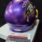 Baltimore Ravens Justin Tucker Autographed Signed Flash Mini Helmet Jsa Coa