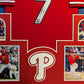 Framed Philadelphia Phillies Trea Turner Autographed Signed Jersey Beckett Holo