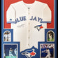 Framed Toronto Blue Jays Roberto Alomar Autographed Signed Jersey Jsa Coa