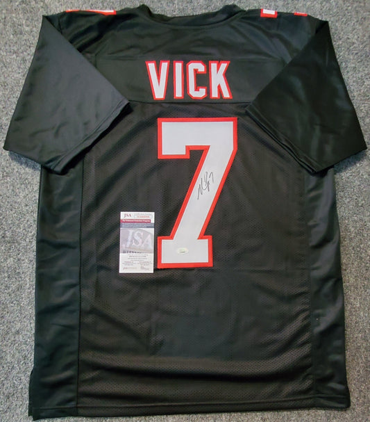 Atlanta Falcons Michael Vick Autographed Signed Jersey Jsa Coa