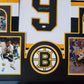 Framed Boston Bruins Johnny Bucyk Autographed Signed Jersey Jsa Coa