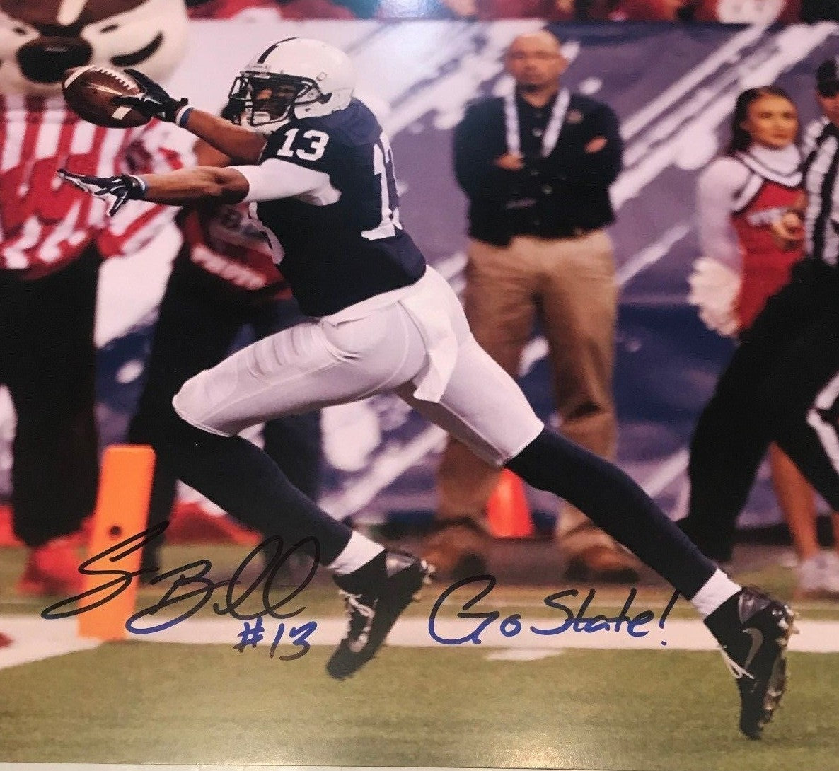 Saeed Blacknall Autographed Signed Inscribed Penn State 11X14 Photo Jsa Coa