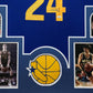 Framed Golden State Warriors Rick Barry Autographed Signed Jersey Jsa Coa
