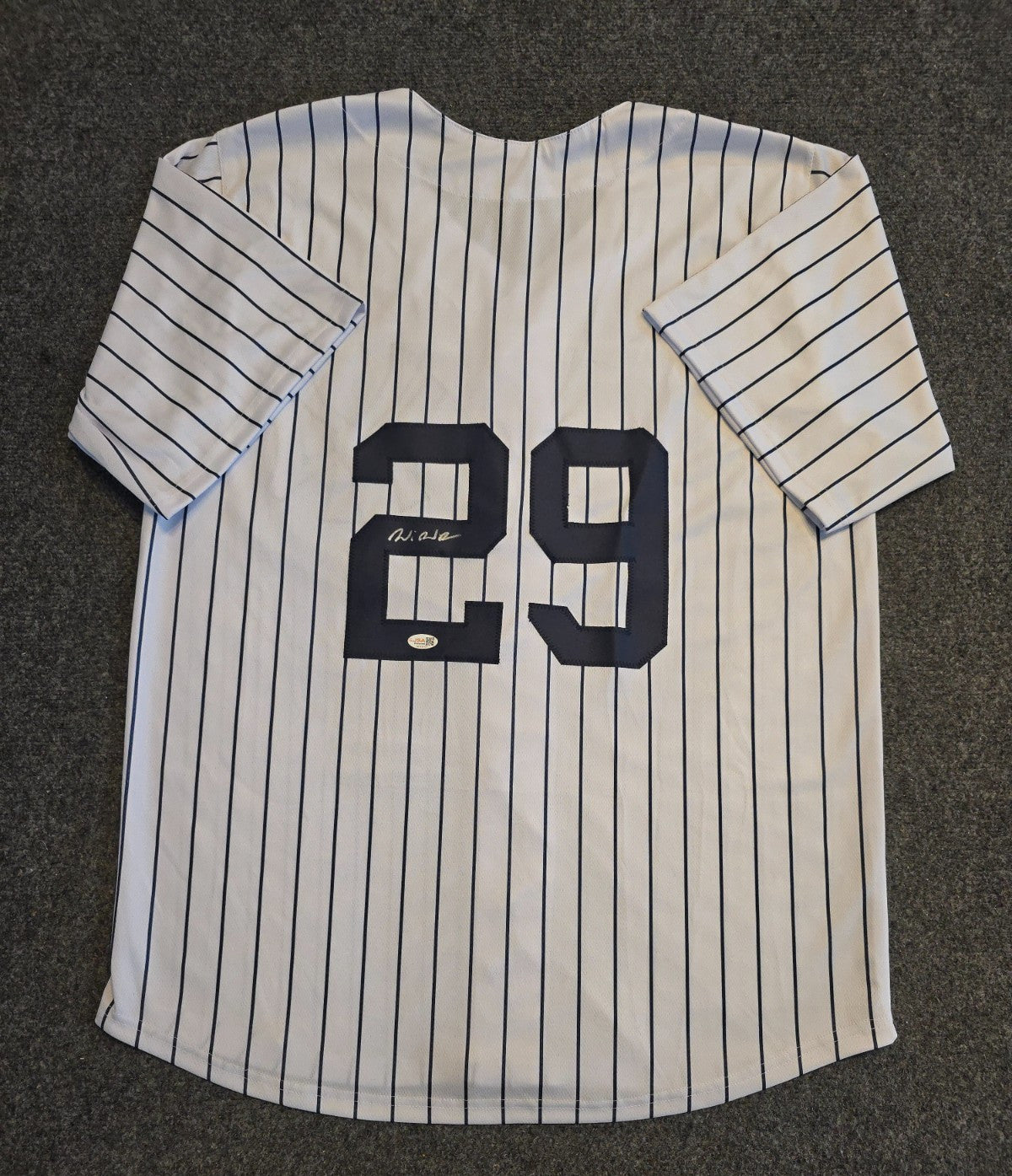 N.Y. Yankees Will Warren Autographed Signed Jersey Jsa Coa