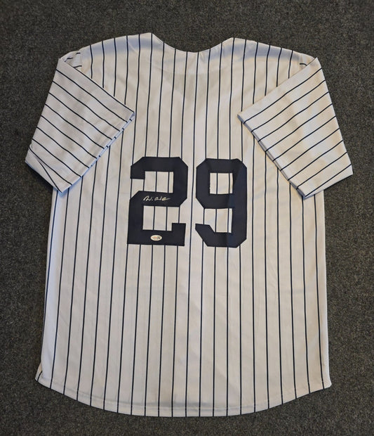 N.Y. Yankees Will Warren Autographed Signed Jersey Jsa Coa