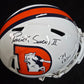 Denver Broncos Pat Surtain Ii Signed Insc Replica Full Size Helmet Beckett