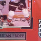 Framed Autographed Signed Brian Propp Philadelphia Flyers 8X10 Photo W/Proof