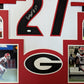 Framed Georgia Bulldogs Eric Stokes Jr Autographed Signed Jersey Jsa Coa
